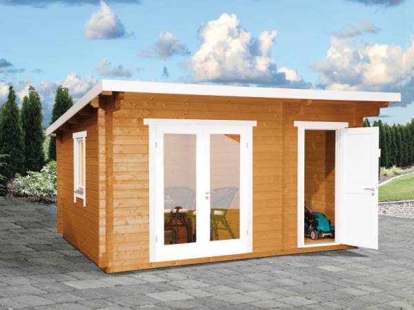 Wolff Finnhaus Pultdachhaus Trondheim 44-D XL 2-Raum bernstein Wolff Finnhaus Pultdachhaus Trondheim 44-D XL 2-Raum bernstein