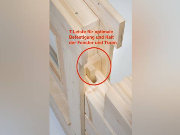 Wolff Finnhaus Ferienhaus Spessart 92-D mit Schlafboden