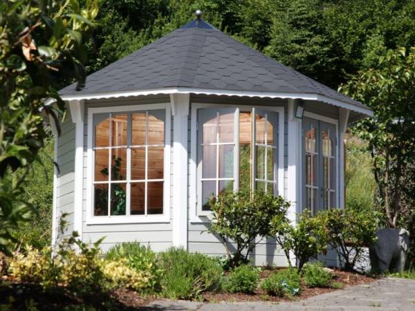 Wolff Finnhaus Pavillon Capri 3.5 natur 3,5x3,5 m Wolff Finnhaus Pavillon Capri 3.5 natur 3,5x3,5 m
