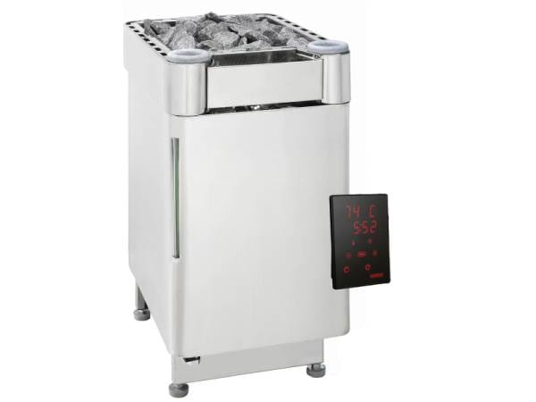 Wolff Finnhaus Saunaofen elektrisch Bio mit externe Steuerung 9 kW, 1B, inkl. Steine