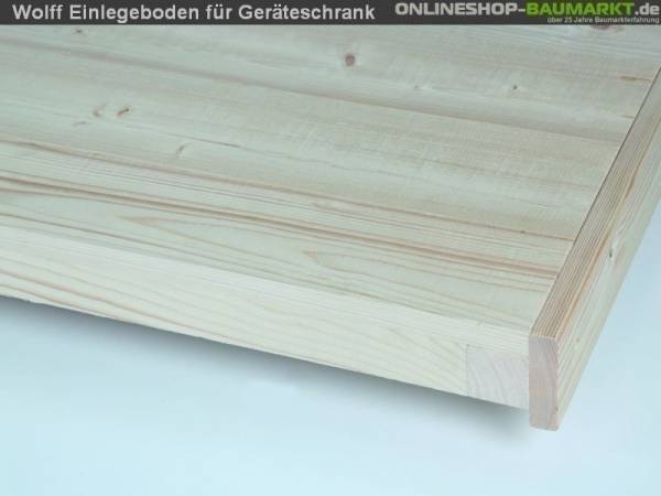 Wolff Finnhaus Einlegeboden Geräteschrank 20 - C Wolff Finnhaus Einlegeboden Geräteschrank 20 - C