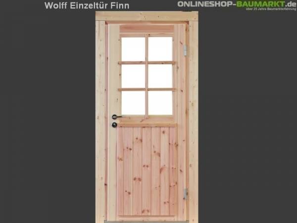 Wolff Finnhaus Einzeltür Finn XL 44 isoliert