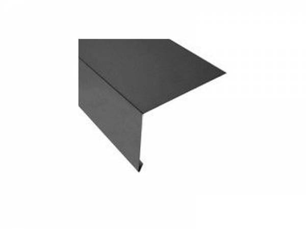 Aluminium Rinneneinhang 200 cm, Typ 8 für Dachtraufe/Dachrinne anthrazit-grau - 1 Stück Aluminium Rinneneinhang 200 cm, Typ 8 für Dachtraufe/Dachrinne anthrazit-grau - 1 Stück