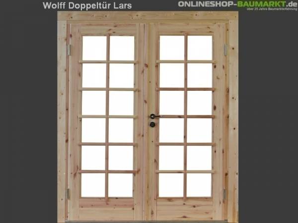 Wolff Finnhaus Doppeltür Lars XL 70 Isoliert Wolff Finnhaus Doppeltür Lars XL 70 Isoliert