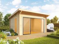 Wolff Finnhaus Pultdachhaus Trondheim 70-G XL ST Links