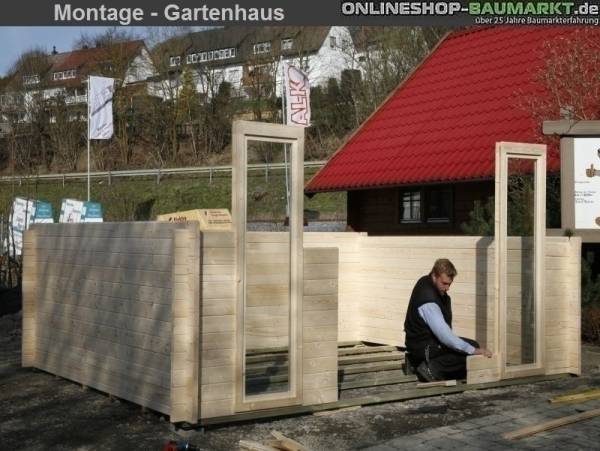 Montage Gartenhaus Gerlis 4530