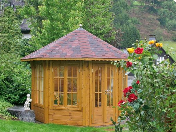 Wolff Finnhaus Pavillon Milano 3.0 natur 3 x 3 m Wolff Finnhaus Pavillon Milano 3.0 natur 3 x 3 m
