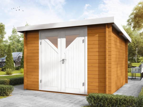 Wolff Finnhaus Pulti 34-B Typ 4 mit Dreieckglas-Tür bernstein Wolff Finnhaus Pulti 34-B Typ 4 mit Dreieckglas-Tür bernstein