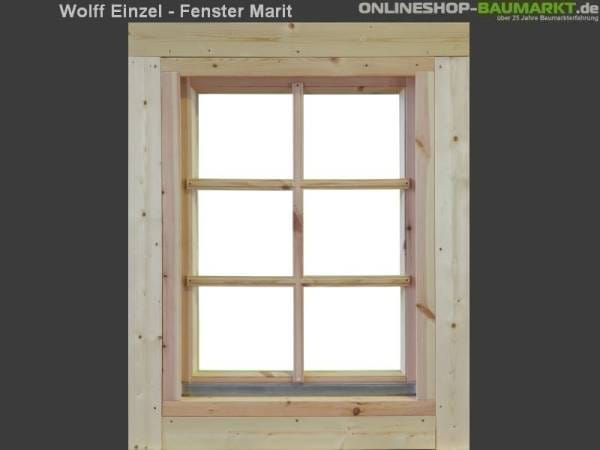 Wolff Finnhaus Einzelfenster Marit 58 Isoliert Wolff Finnhaus Einzelfenster Marit 58 Isoliert